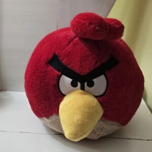 Angry Birds 7" Plush Stuffed Animal Red 2010